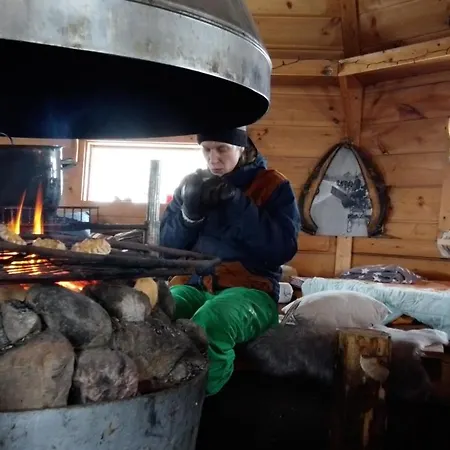 Camping Wilderness Hut Without Electricity *